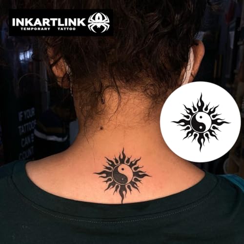 INKARTLINK Semi-Permanent Tattoos, Waterproof, 7-14 Days