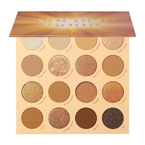 ColourPop Golden Hour Eyeshadow Palette - Sunset Golds & Bronzes