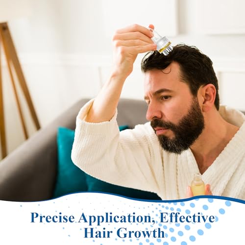 Minoxidil Applicator Comb with Precision Dosing & Leak Proof Design