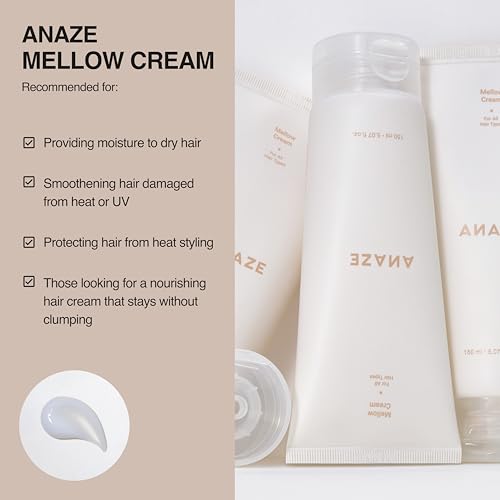 Mellow Cream Heat Protectant Leave-In Hair Treatment 5.07oz
