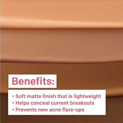 Almay Acne Foundation with Salicylic Acid, Matte Finish, 1 Oz