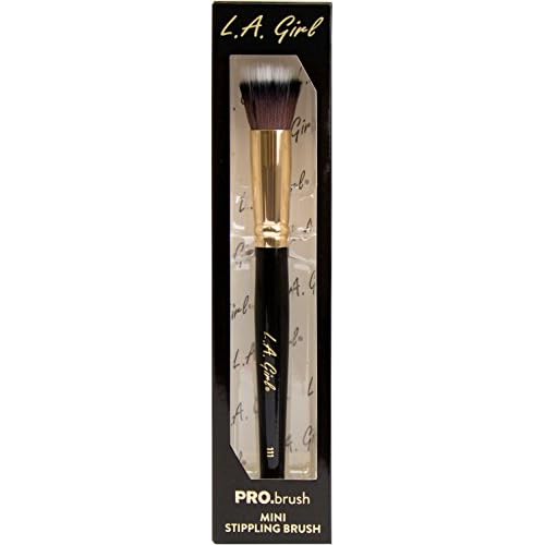 L.A. Girl Mini Stippler Brush, Mini Stippler Brush GPB111 (Pack of 2)