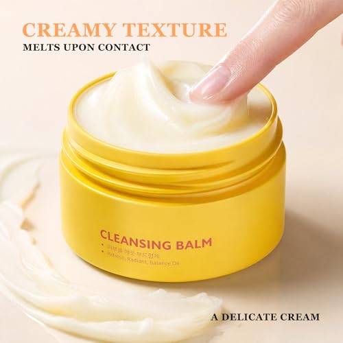 Cleansing Balm Makeup Remover - Waterproof & Oil Control, 2 Pack 200g