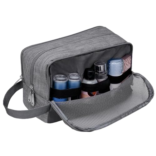 WANDF Compact Travel Dopp Kit for Men | Water-Resistant