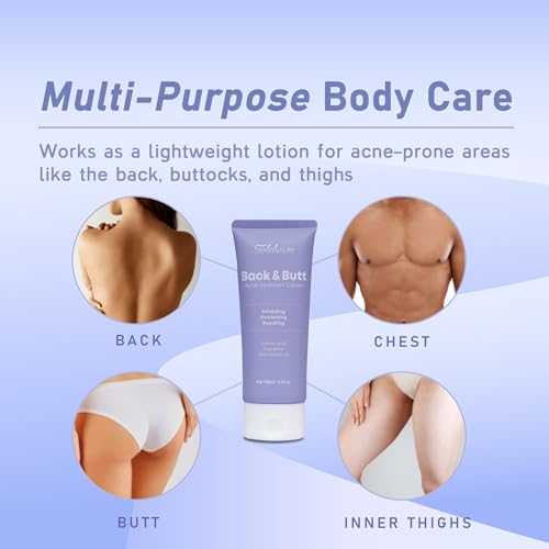 Butt Acne Clearing Cream - Maximum Strength Body Treatment