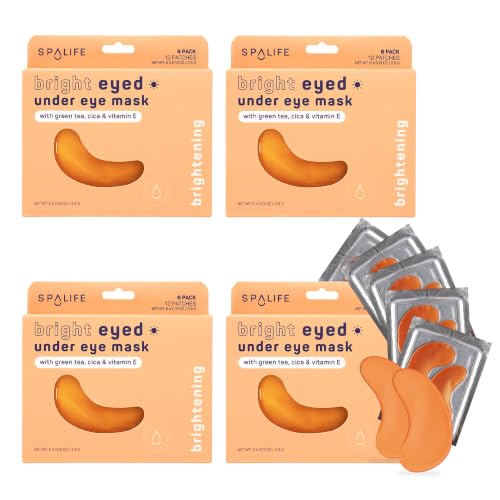 SpaLife Bright Eyed Hydrogel Under Eye Patches - 32 Pairs