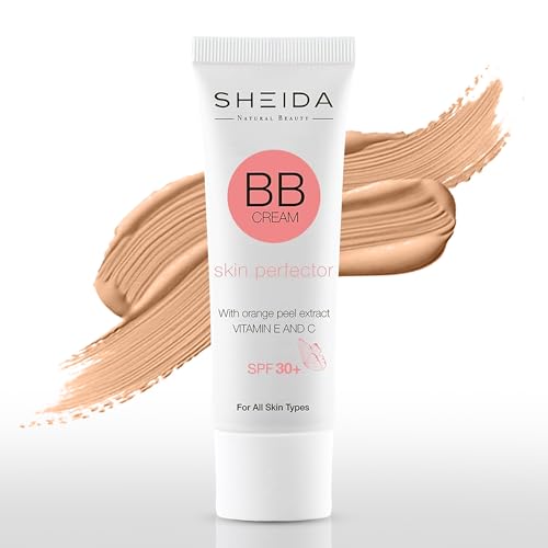 Sheida BB Cream SPF 30+ with Vitamin C & E, 50ml