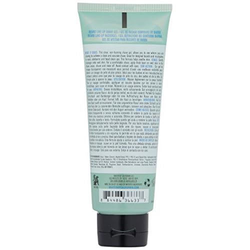 Baxter of California Beard Line-Up Shave Gel for Men |Non-Foaming | Paraben-Free | 3.4 fl. Oz.