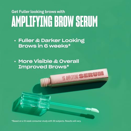 BABE ORIGINAL Eyebrow Serum 0.1 Fl Oz - Thicker, Fuller Brows with Castor Oil & Biotin