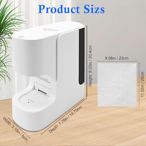 Hot Towel Warmer Machine with 20 Towels & Voice Alert