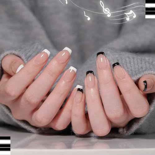 GAOY Gel Nail Polish Kit, 3 Colors 16ml White Red Black, Soak Off UV Gel Polish Set - Elegant Waltz