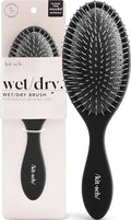 Kitsch Flexi Detangling Hair Brush for Wet & Dry Hair - Recycled Black