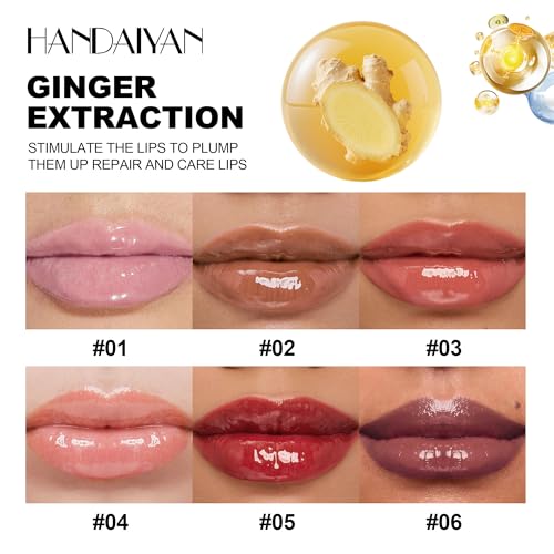 Beauty Glazed 3D Hydra Lip Gloss - Plumping & Hydrating Crystal Pink