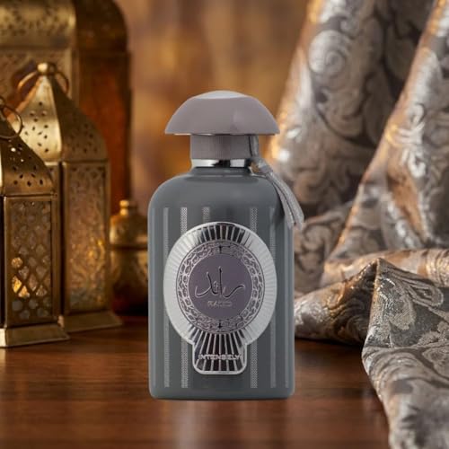 Lattafa Ra'ed Intensely Unisex Eau de Parfum 3.4oz Citrus Woody Amber Fragrance