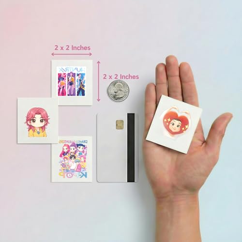 60-Piece K-Pop Temporary Tattoos - Waterproof Party Favors & Cosplay