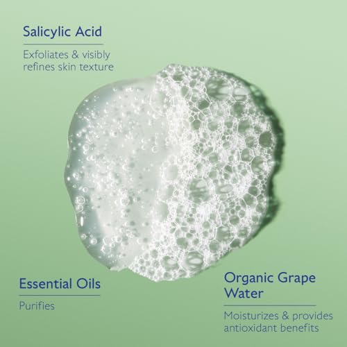 Caudalie Vinopure Salicylic Acid Cleanser, Pore Purifying Gel Cleanser