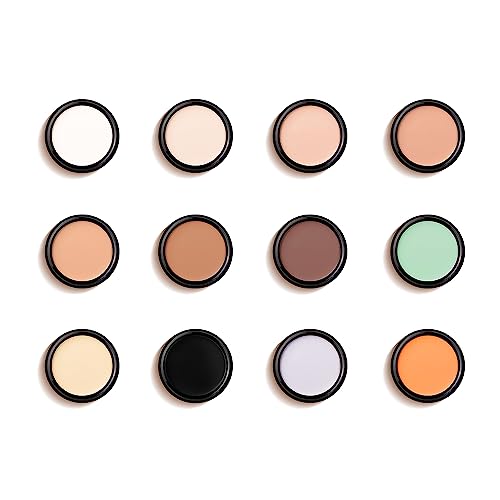 Mallofusa Creamy Concealer Foundation Palette 0.49oz