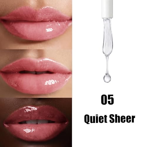 W3W Natural Lip Plumper Gloss - Hydrating & Volumizing Oil