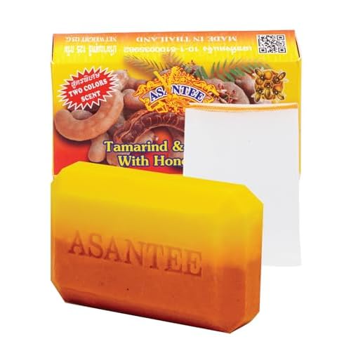 ASANTEE Tamarind and Turmeric with Honey Cleansing Soap (Pack of 1)