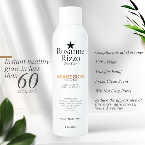 Summer Set by Roxanne Rizzo-Bronze Glow Along side Mulberry Street powder delicately infused with a golden undertone - Experience a golden highlight, perfect for adding a touch of warmth and dimension