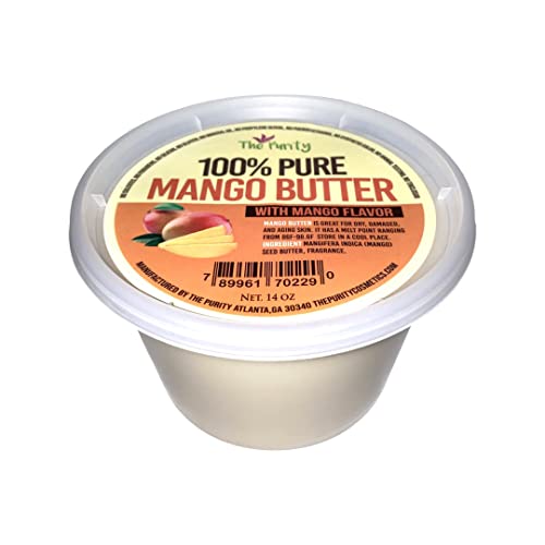 The Purity 100% Pure Mango Butter with Mango Flavor - 14 oz