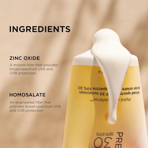 IMAGE Skincare, PREVENTION+ Daily Matte Moisturizer SPF 30, Zinc Oxide Mattifying Face Sunscreen Lotion, Amazon Exclusive, 3.2 oz