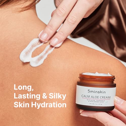 5minskin Body Moisturizer with Aloe, Hyaluronic Acid & Chamomile - Hydrating Daily Cream for Dry Skin