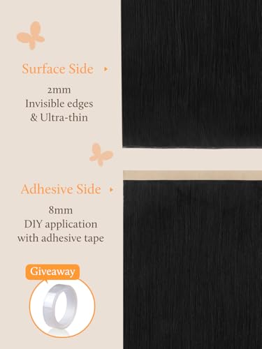 Human Hair Tape-In Extensions 14 Inch 50g Seamless Weft Hair Extensions