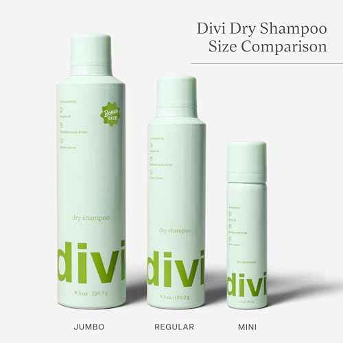 Divi Dry Shampoo Spray for Women - Formulated to Absorb Oil, Balance the Scalp and Extend Time Between Washes - Free of Benzene, Butane, Propane and Talc