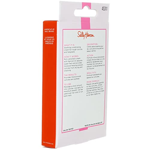 Sally Hansen Cuticle Massage Cream 12ml - 3 Pack