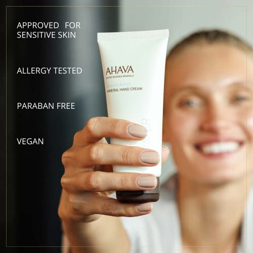 AHAVA Dead Sea Water Mineral Hand Cream - Fast-Absorbing Moisturizer