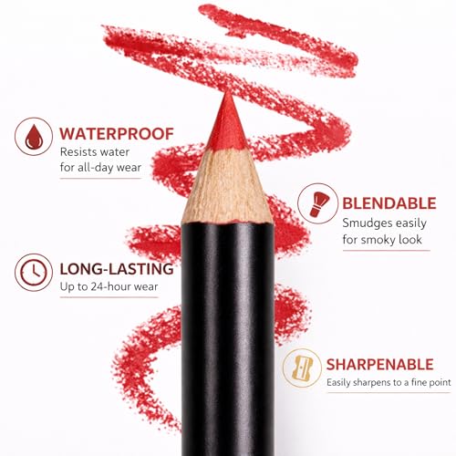 Mynena Orange Red Matte Lip Liner - 12-Hour Waterproof