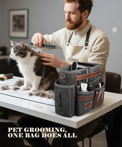 ARCFOX Barber Bag 10.2L with Heat-Insulated Canvas & EVA Case