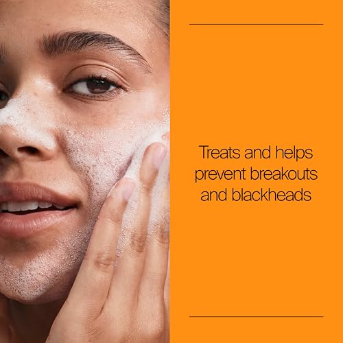 Neutrogena Oil Free Acne Face Wash, 2% Salicylic Acid, 3-Pack