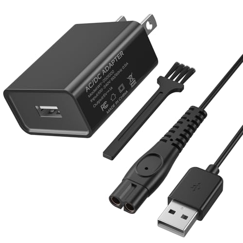 5V 1A USB Charger for Philips Norelco OneBlade & Series Shavers