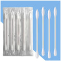 200 Count Individually Wrapped Cotton Swabs - Double Tipped for Beauty Care