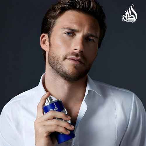 Lattafa Asad Zanzibar - Fresh, Spicy, Vanilla, Coconut - Eau de Parfum Long-Lasting Fragrance for Men, 3.40 Ounce / 100 ml