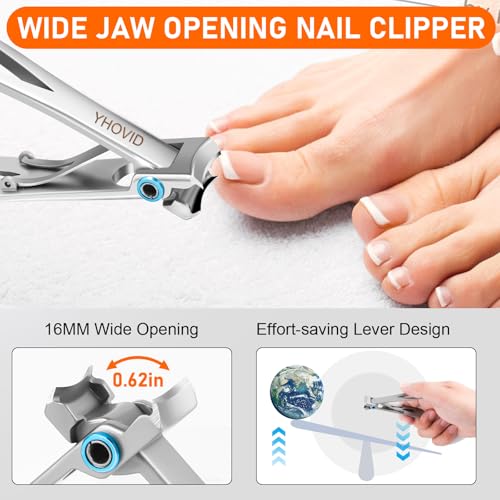 Podiatrist Toenail Clippers for Thick Nails & Ingrown Nails