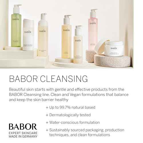 BABOR Gentle Peeling Cream, Gentle Facial Scrub for Dry Sensitive Skin, Even Tone & Texture, 1.7 oz