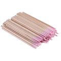 Pink Precision Tip Cotton Swabs 200PCS with Wooden Sticks for Nail Art & Makeup