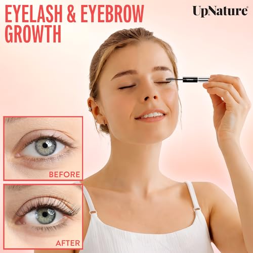 UpNature Organic Castor Oil for Eyelash & Eyebrow Growth, 2oz