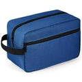 Elviros Travel Toiletry Bag Large Navy Blue Hanging Dopp Kit