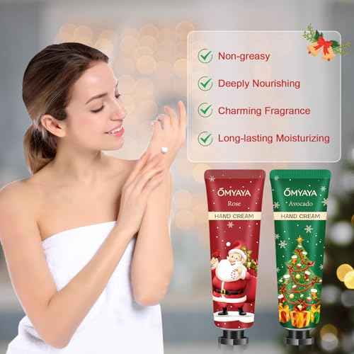 Christmas Gifts Set for Women - Ideas Relaxing Spa Gift Christmas Basket Gift Set for Women, Bath and Body Gift Set, Secret Santa Gifts for Her, Mom, Coworker, Teacher, Nurse