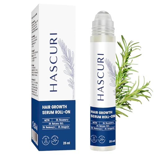 Botanical Hair Serum Roll-On for Thinning Hair with Rosemary & Redensyl