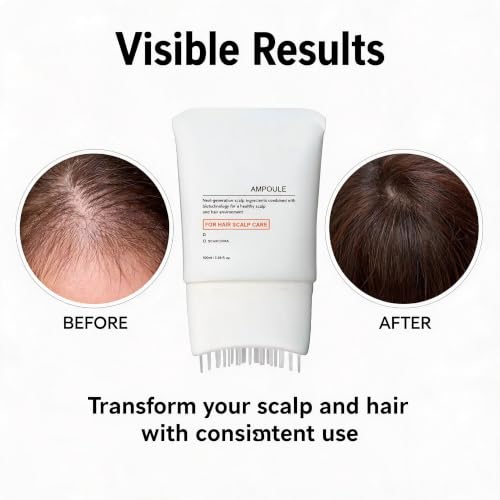 Hair Growth Serum with Scalp Brush | Volume & Thickening