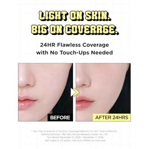 CHASIN' RABBITS All About Glow Cover Cream 1.23 Oz, Lightweight, Hydrating, Long-Lasting Radiance for a Flawless Glow, Smooth Skin Texture, Vegan, Korean Makeup