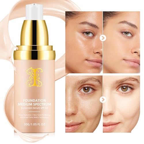 Color Changing Foundation SPF 50 - 4-in-1 Waterproof