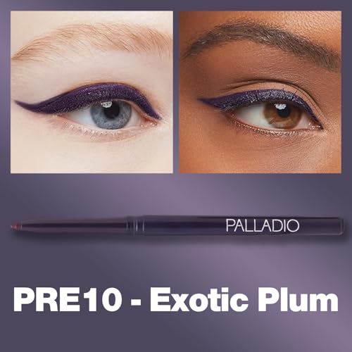 Palladio Waterproof Retractable Eyeliner Pencil - Exotic Plum