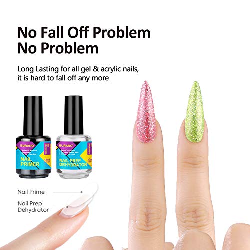BURANO Nail Gel Prep Dehydrator & Primer 0.5oz