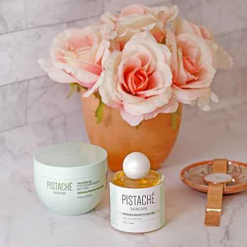 Pistach? Skincare Pistachio Biscotti Perfume Eau de Parfum | Nutty & Sweet Boyfriend Butter Scent | Long-Lasting Fragrance, 3.38 oz